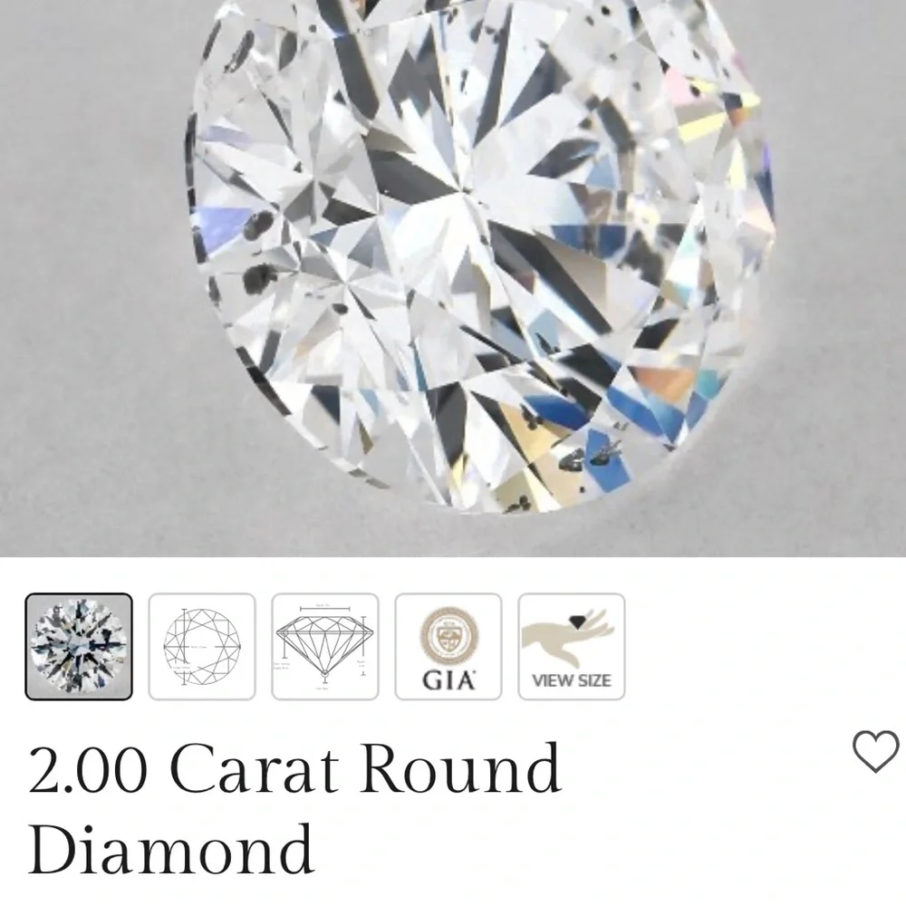 Brilliant Natural Excellent Cut Moissanite Diamond Gem Stone - Picture 5 of 17